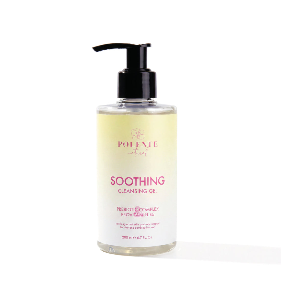 Polente Natural Soothing Cleansing Gel - Yatıştırıcı Yüz Yıkama Jeli / Kuru ve Karma Ciltler (200 ml)