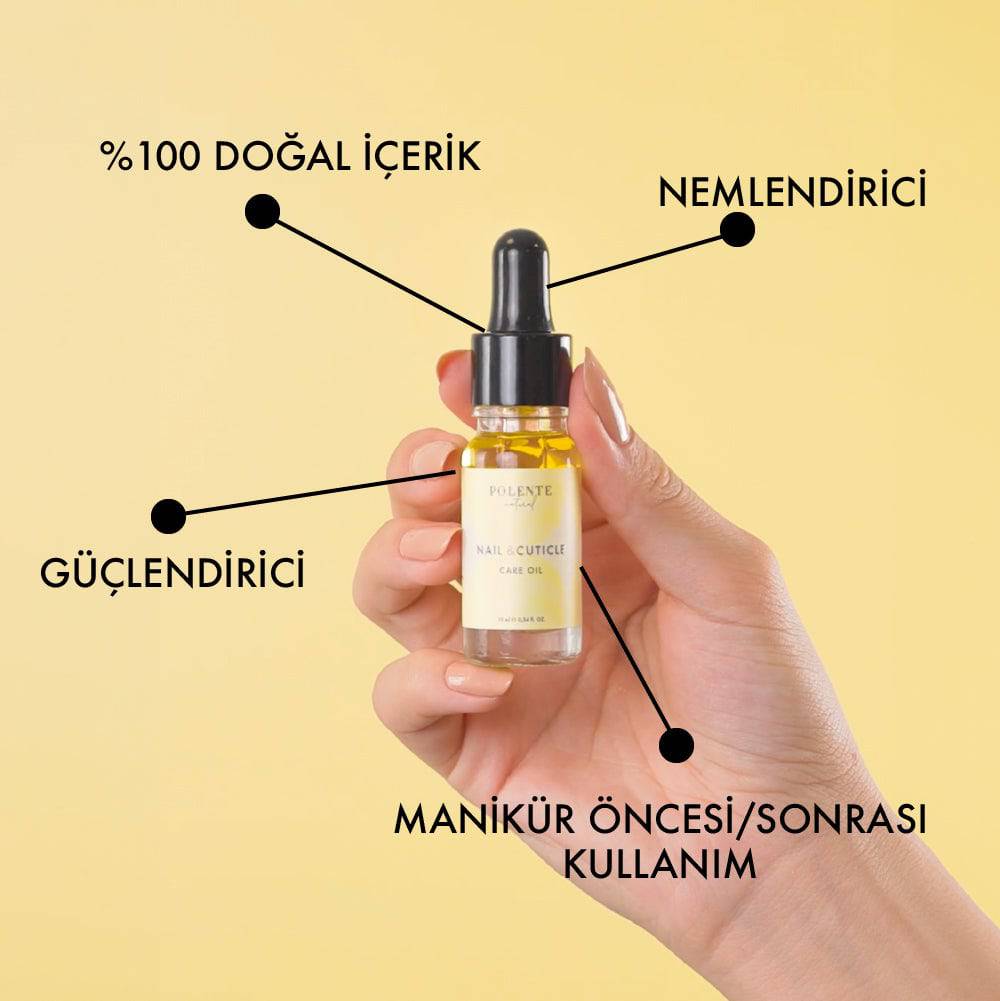 Tırnak &amp; Kütikül Bakım Yağı - Besleyici, Güçlendirici (10 ml)