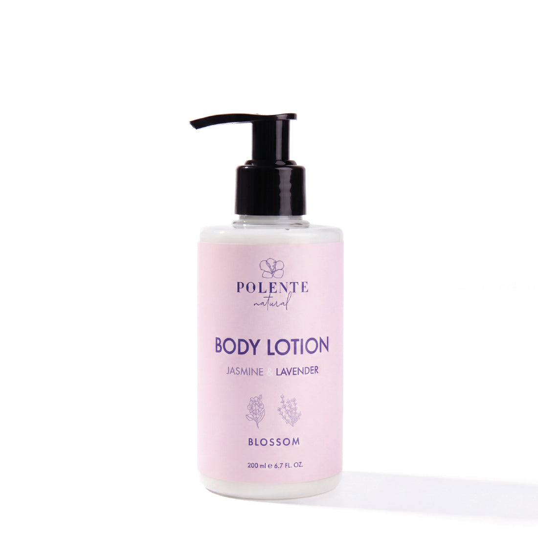 Polente Natural Vücut Losyonu - Yasemin &amp; Lavanta (200 ml)