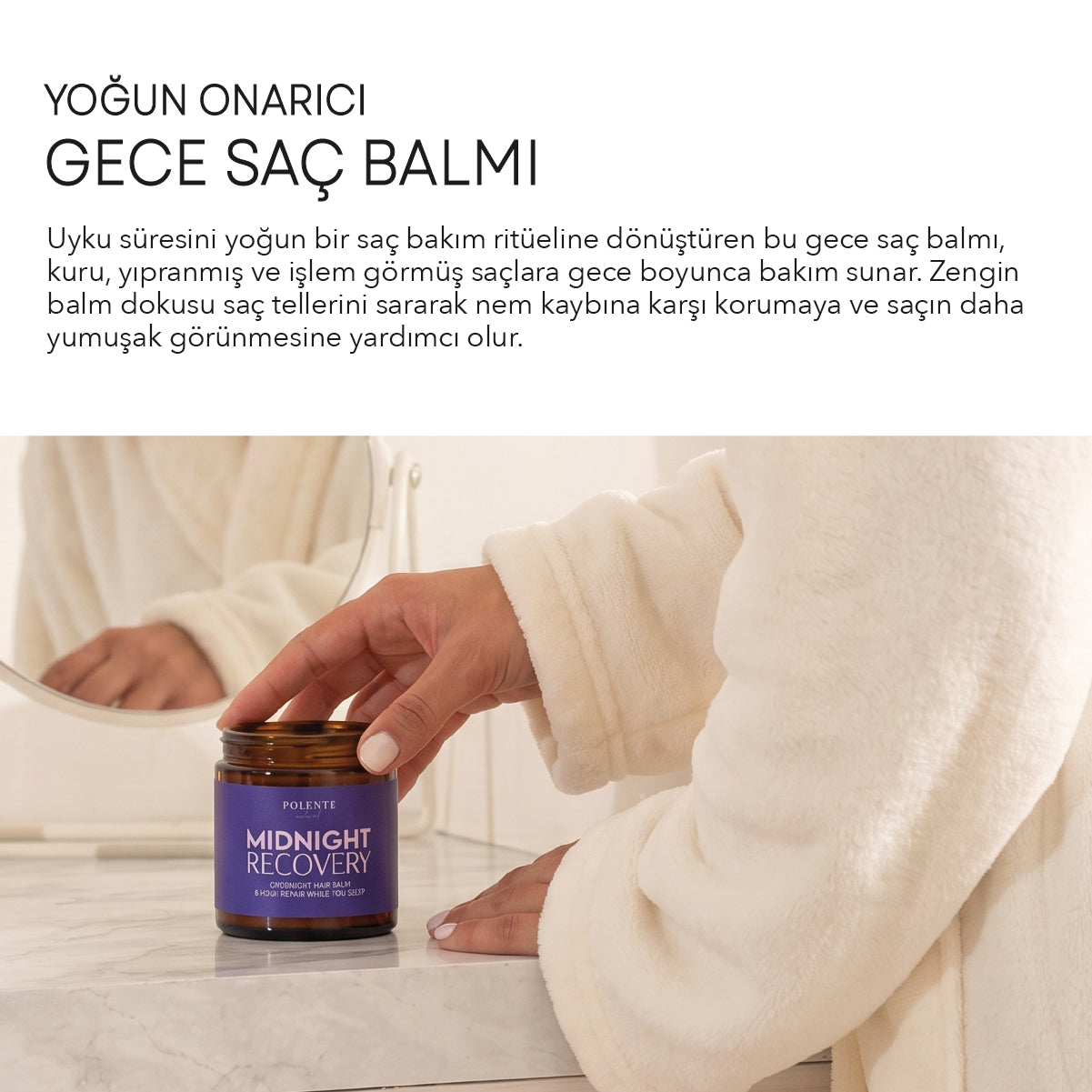 Yoğun Onarıcı Gece Saç Bakımı