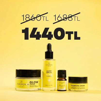 GLOW SERİSİ - C Vitamini İçeren Leke Karşıtı Bakım Seti
