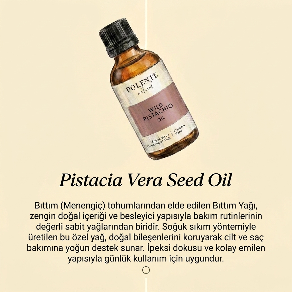 Bıttım (Menengiç) Yağı - Soğuk Sıkım (50 ml)