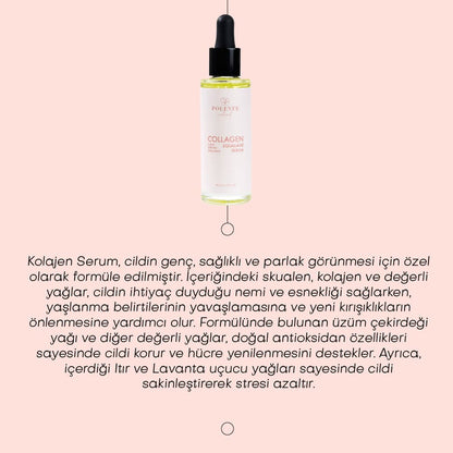 COLLAGEN &amp; SQUALANE SERUM - Kırışıklık Karşıtı Kolajen Serum (30 ml)