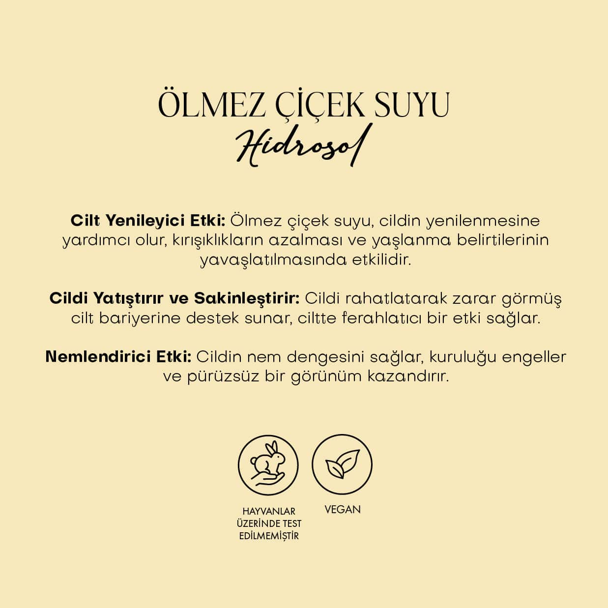 Ölmez Çiçek Uçucu Yağı &amp; Ölmez Çiçek Suyu - %100 Saf Seri