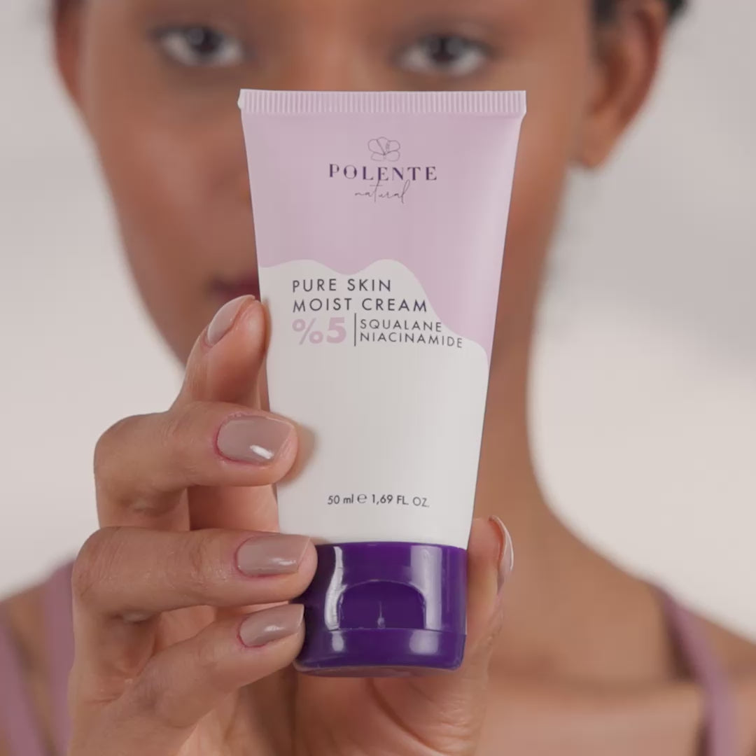 PURE SKIN MOIST CREAM -  %5 Niacinamide İçeren Nemlendirici Krem (50 ml)