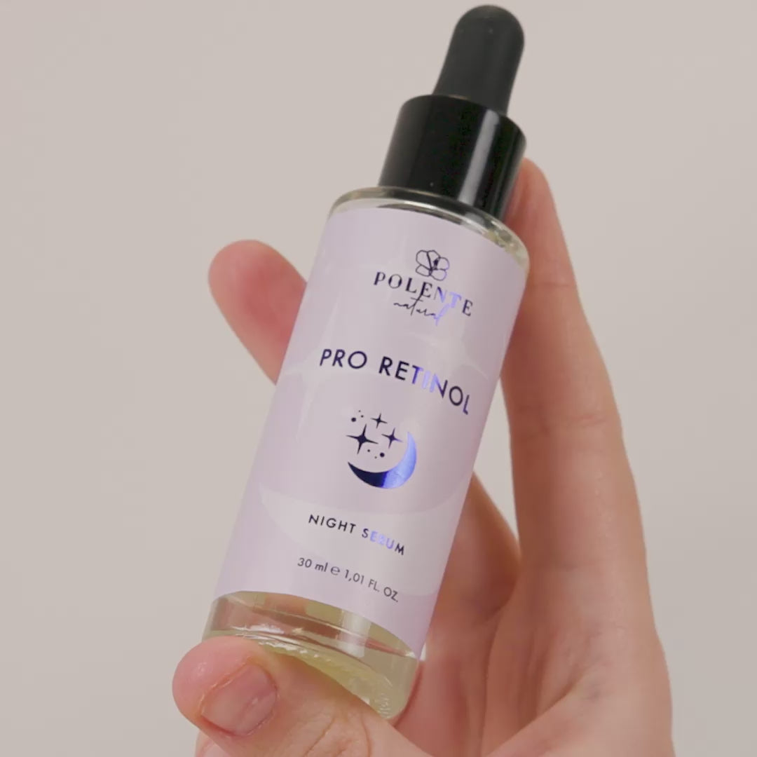 PRO RETINOL NIGHT SERUM Anti-Aging Night Care Serum with Retinol (30 ml)