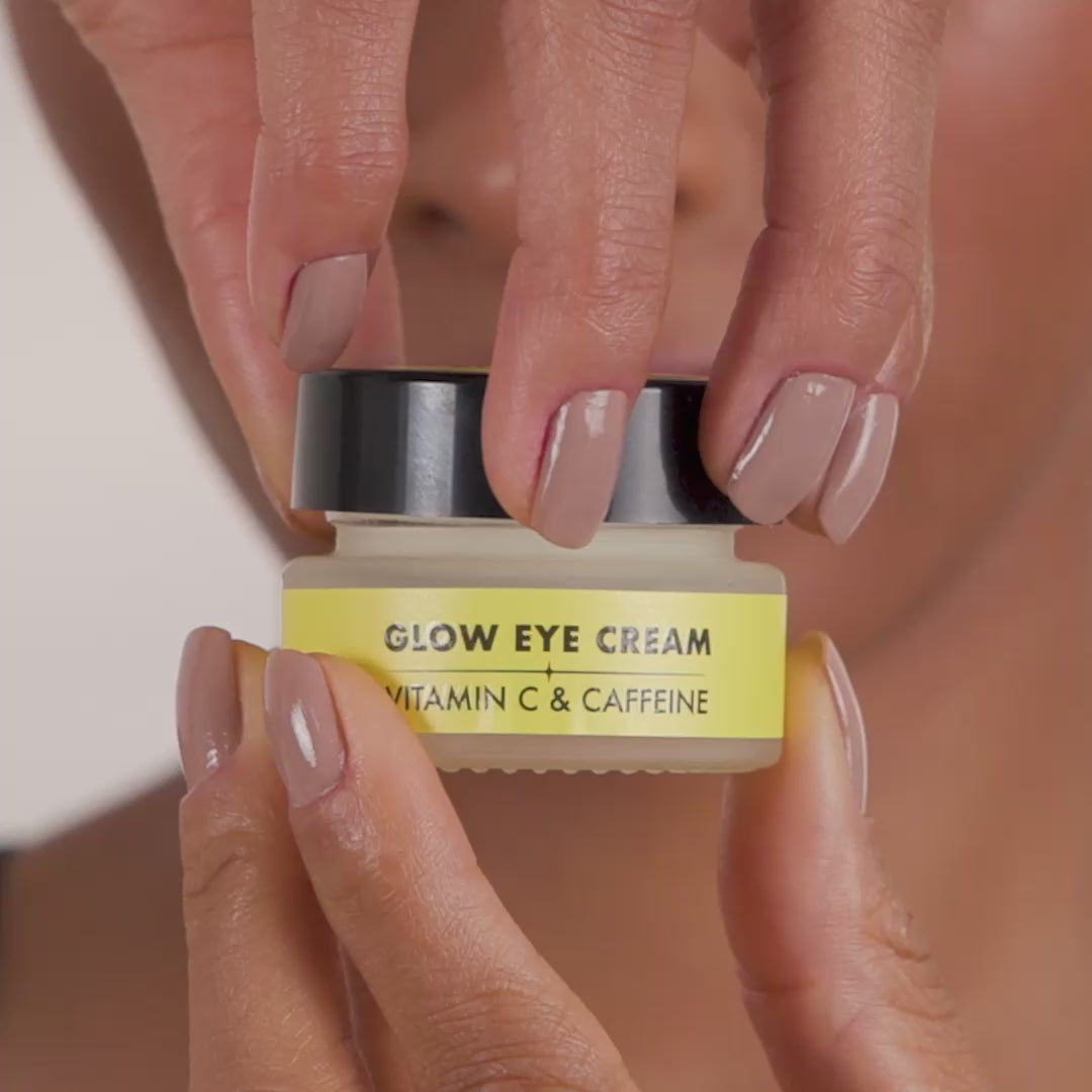 GLOW EYE CREAM- Vitamin C &amp; Kafein İçeren Canlandırıcı Göz Kremi (20 ml)