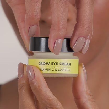 GLOW EYE CREAM- Vitamin C &amp; Kafein İçeren Canlandırıcı Göz Kremi (20 ml)