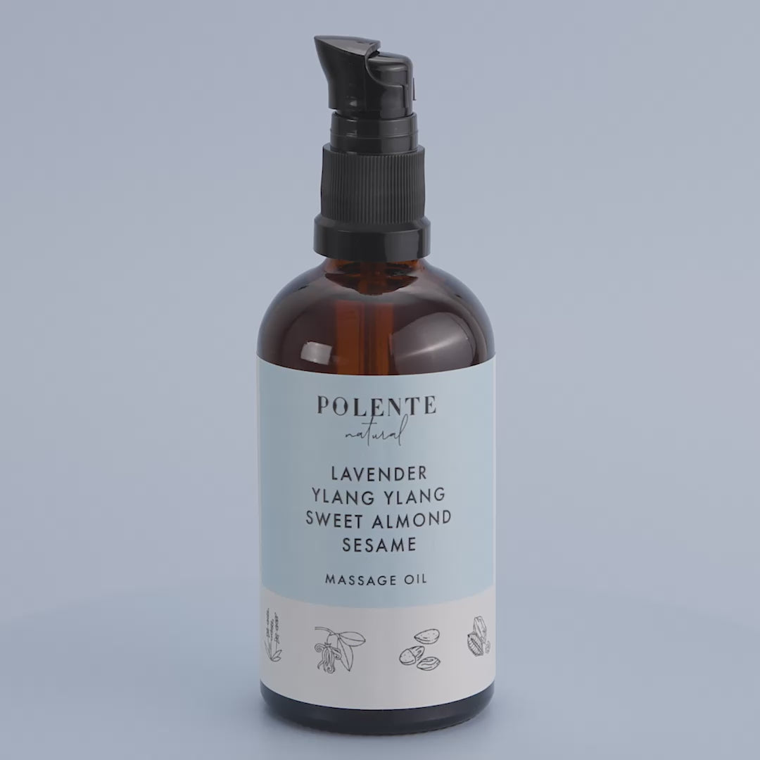 Lavender &amp;amp; Ylang Ylang Calming Massage Oil (100 ml)