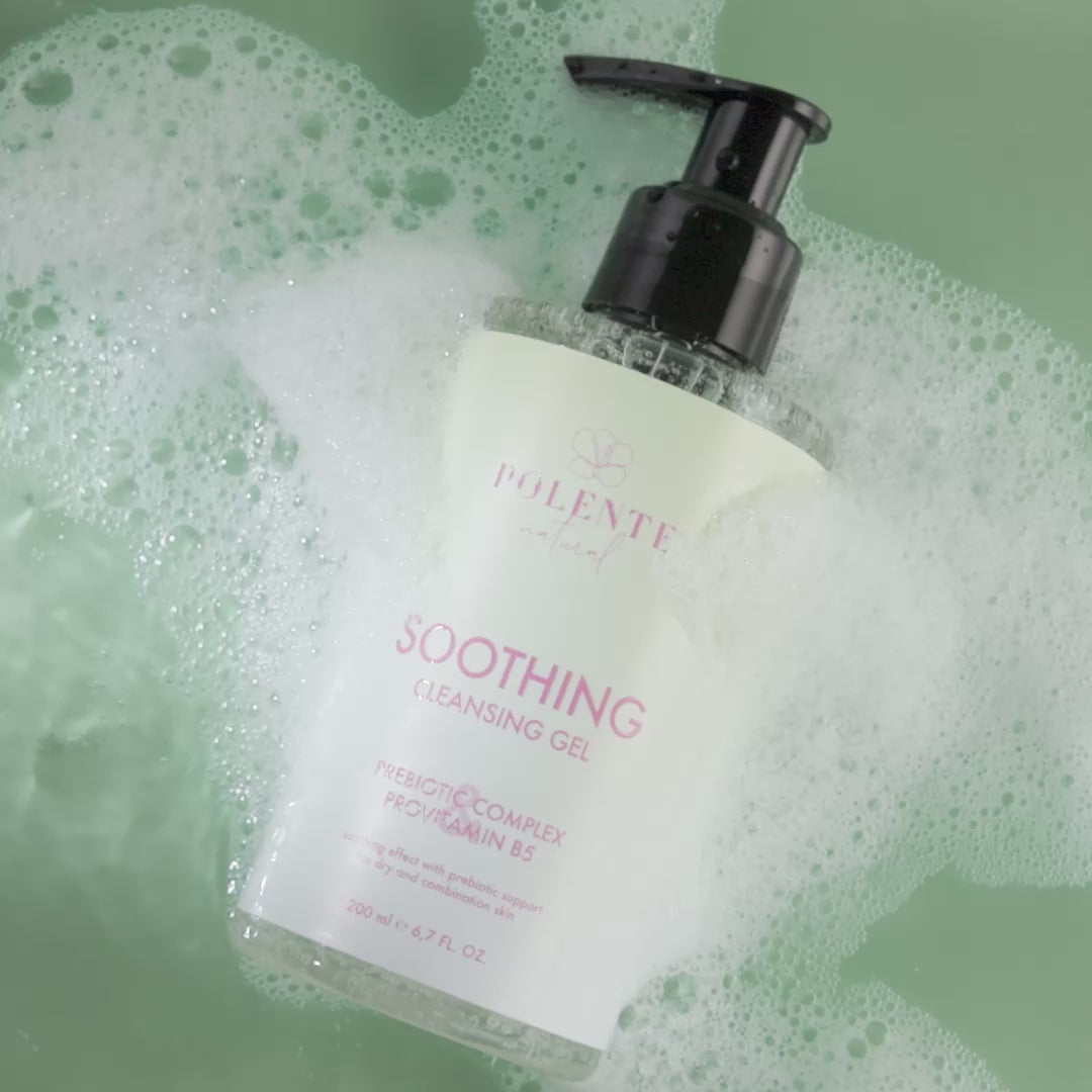 Soothing Cleansing Gel - Soothing Face Wash Gel / Dry and Combination Skin (200 ml)
