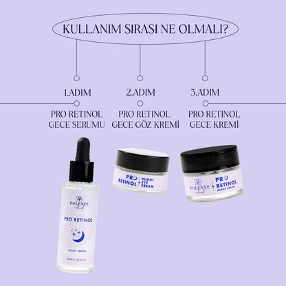PRO RETİNOL SERİSİ - Yaşlama Karşıtı Bakım Seti
